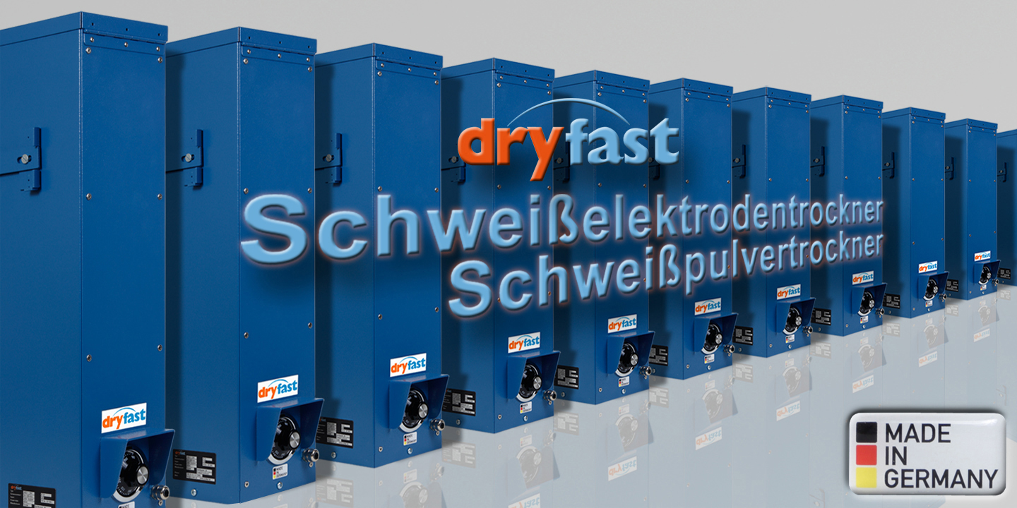 dryfast - Schweißelektrodentrockner und Schweißpulvertrockner aus Dortmund